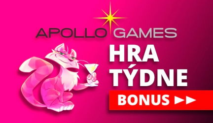 Apollo Games BONUS HRA TÝDNE přináší 3x 250 Kč od pondělí do pátku!