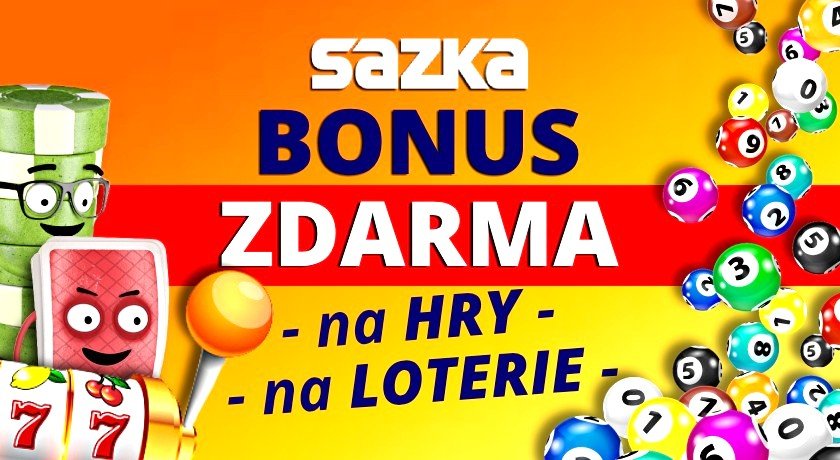 sazka bonus zdarma na hry a na loterie za registraci bez vkladu