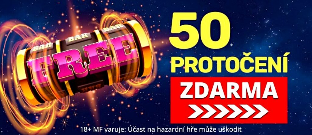 50 volných protočení dnes zdarma - free